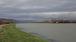 Le Rhône près de Valence