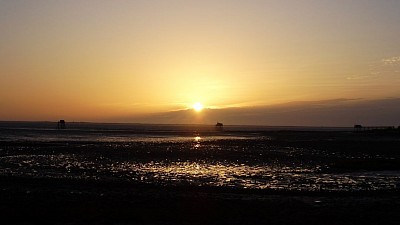 Coucher de soleil ce soir