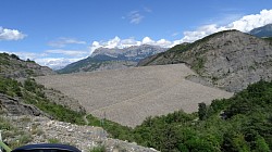 Le barrage de Serre Ponçon sur la Durance