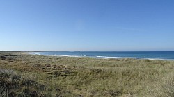 Au loin, la presqu'île de Quiberon